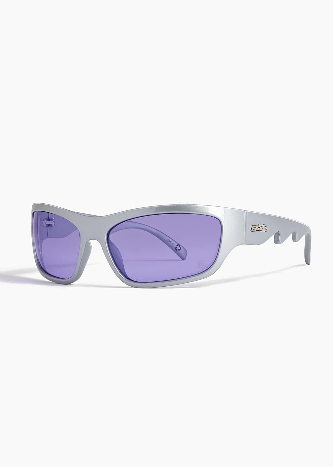 SZADE • Lunettes Bass Sunglasses Aluminium / Violet 