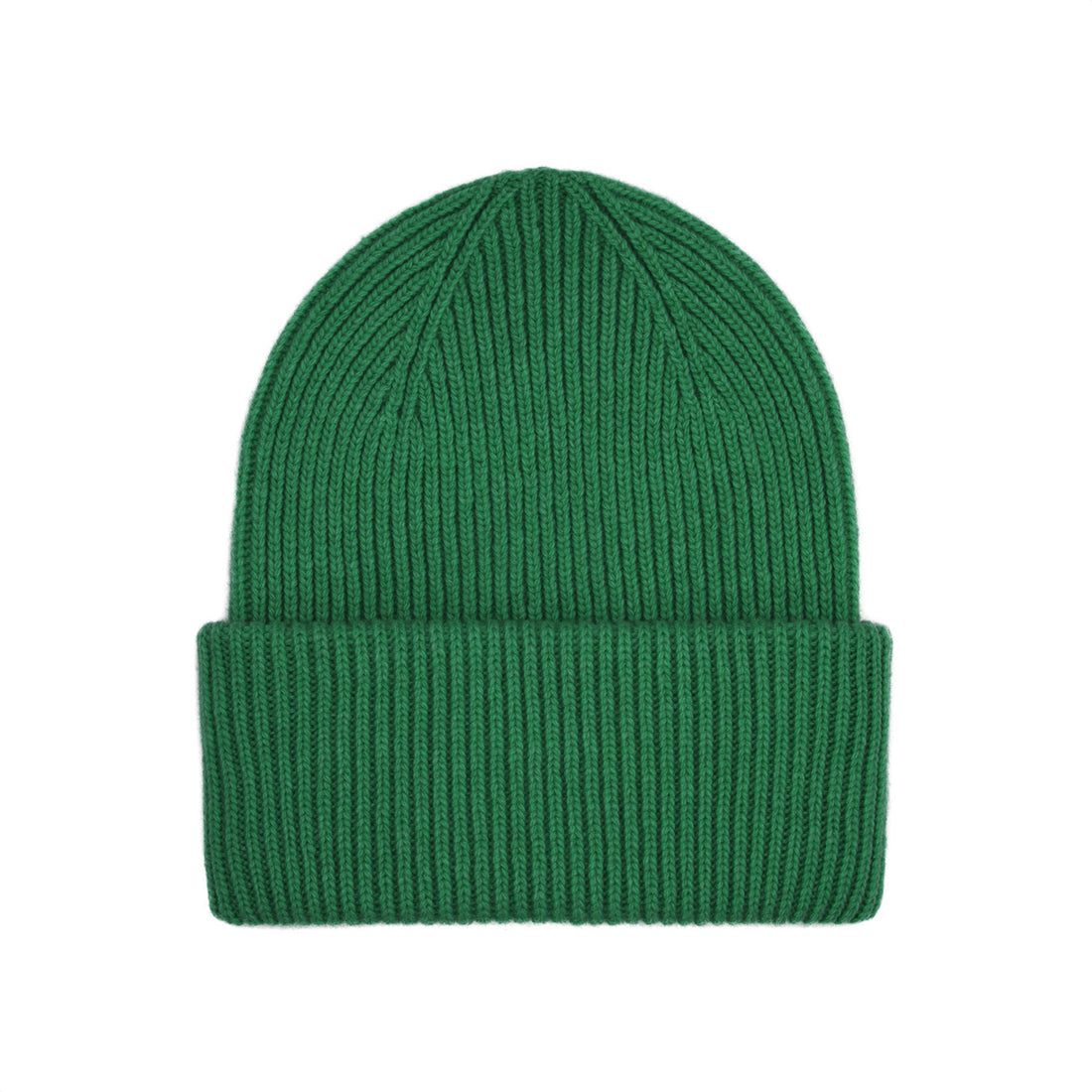 COLORFUL STANDARD • Bonnet Merino Wool Hat TU Kelly Green 