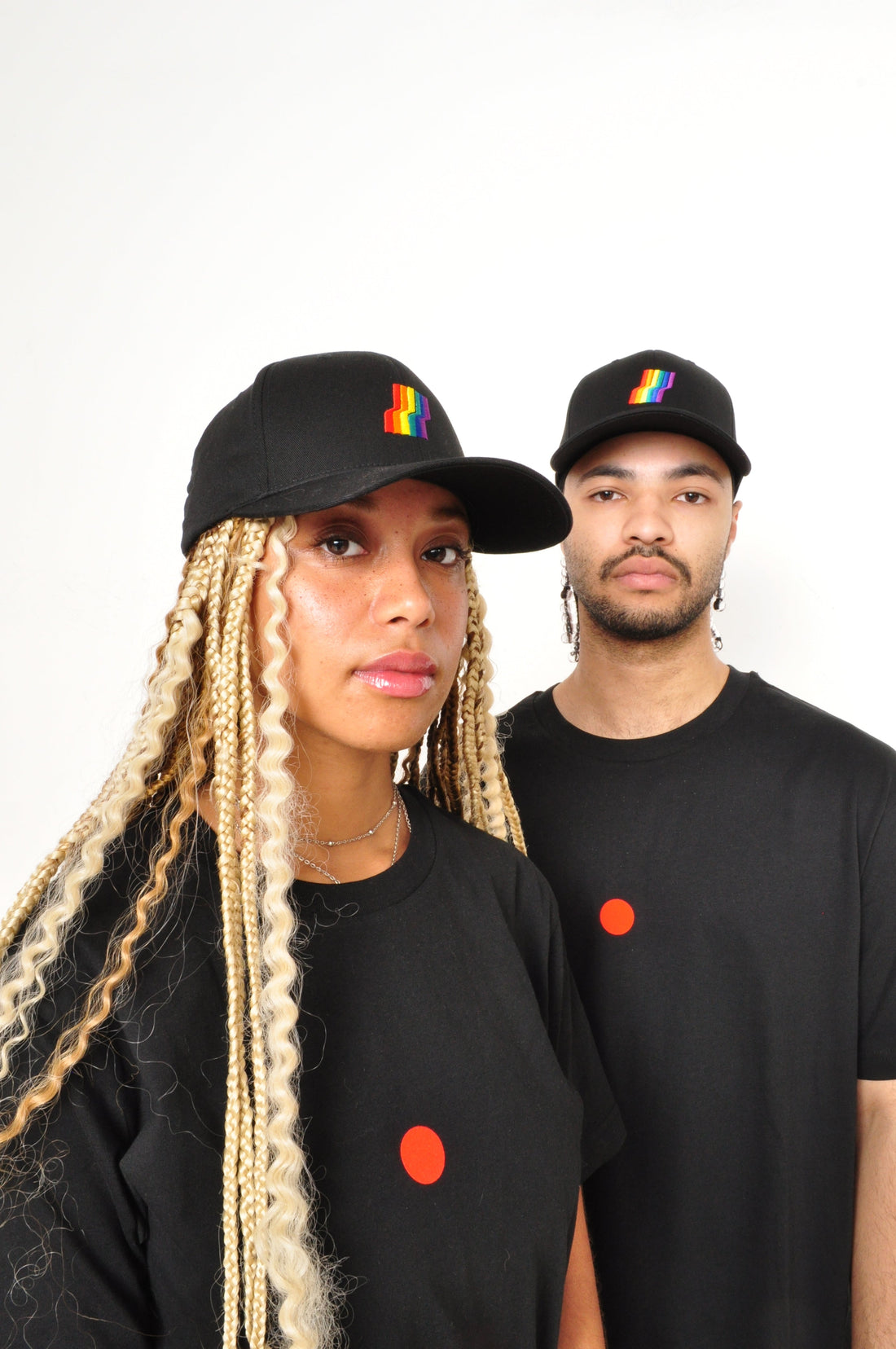 AGOGO • Casquette Fitted Rainbow