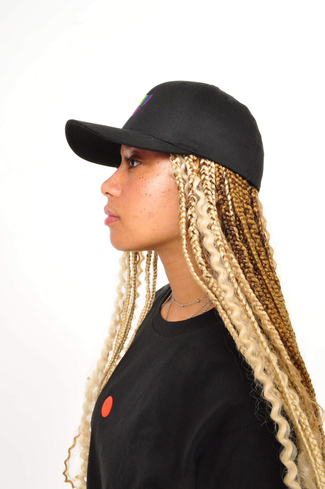 AGOGO • Casquette Fitted Rainbow