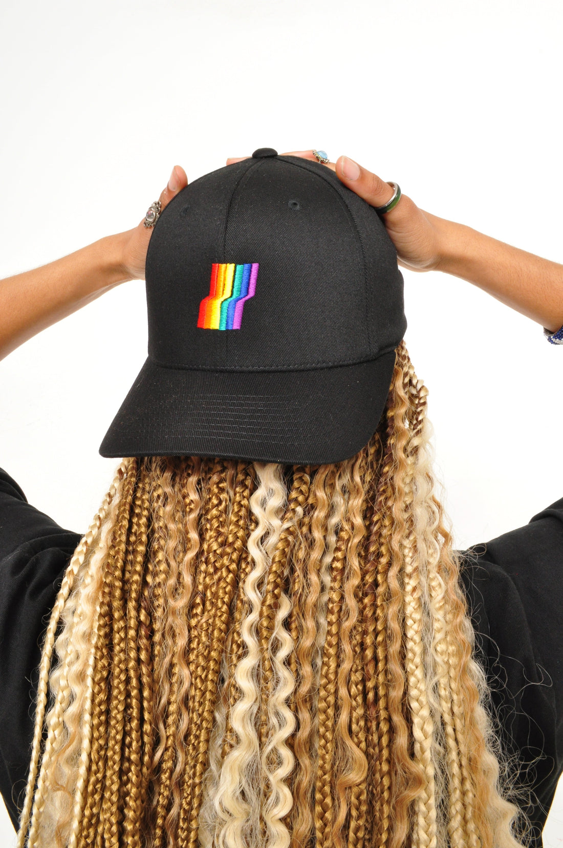 AGOGO • Casquette Fitted Rainbow