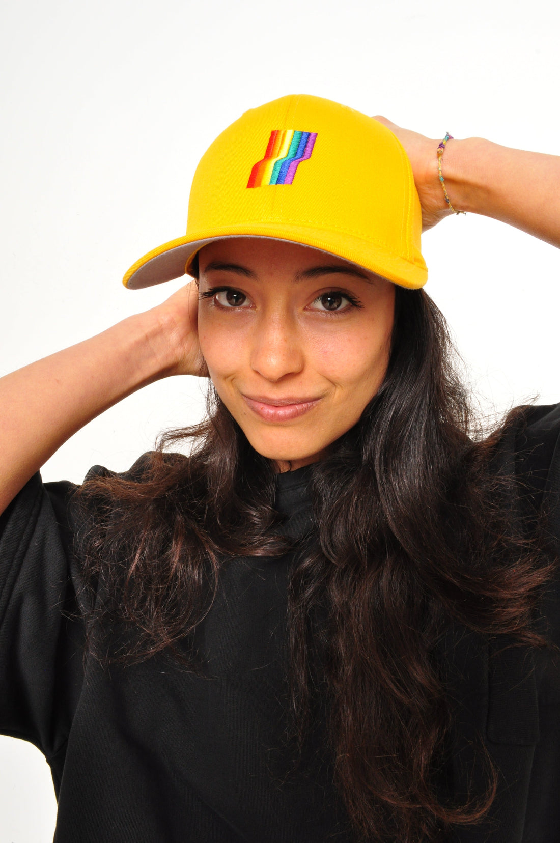 AGOGO • Casquette Fitted Rainbow