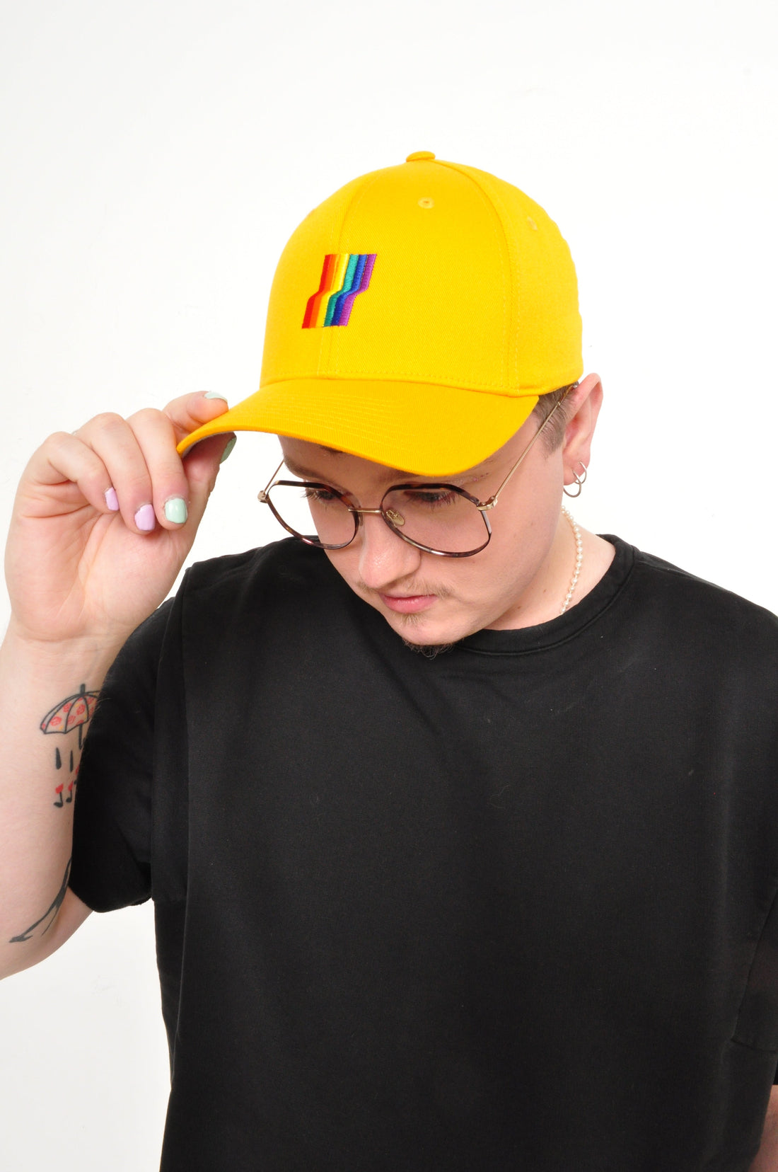 AGOGO • Casquette Fitted Rainbow