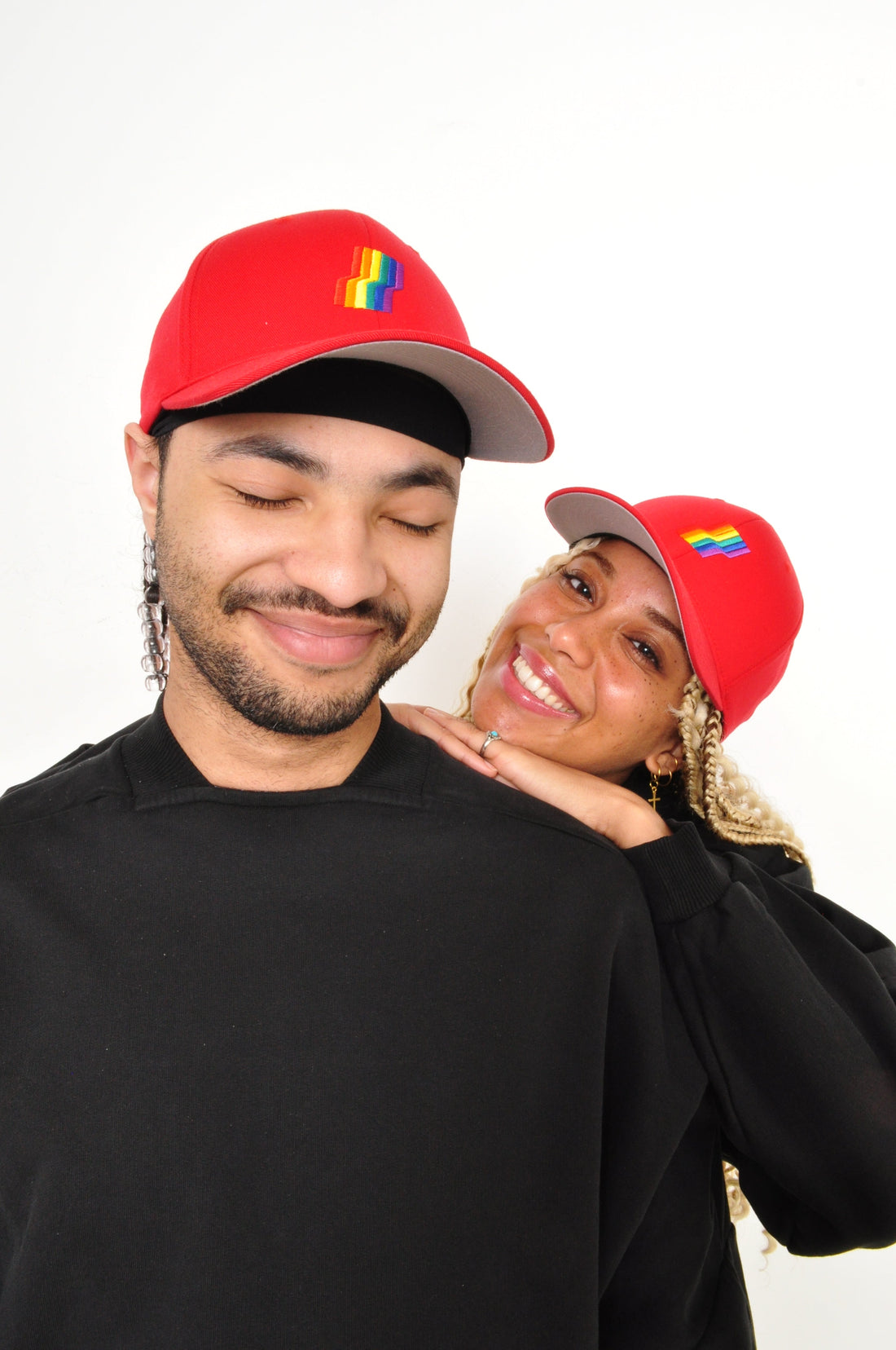 AGOGO • Casquette Fitted Rainbow