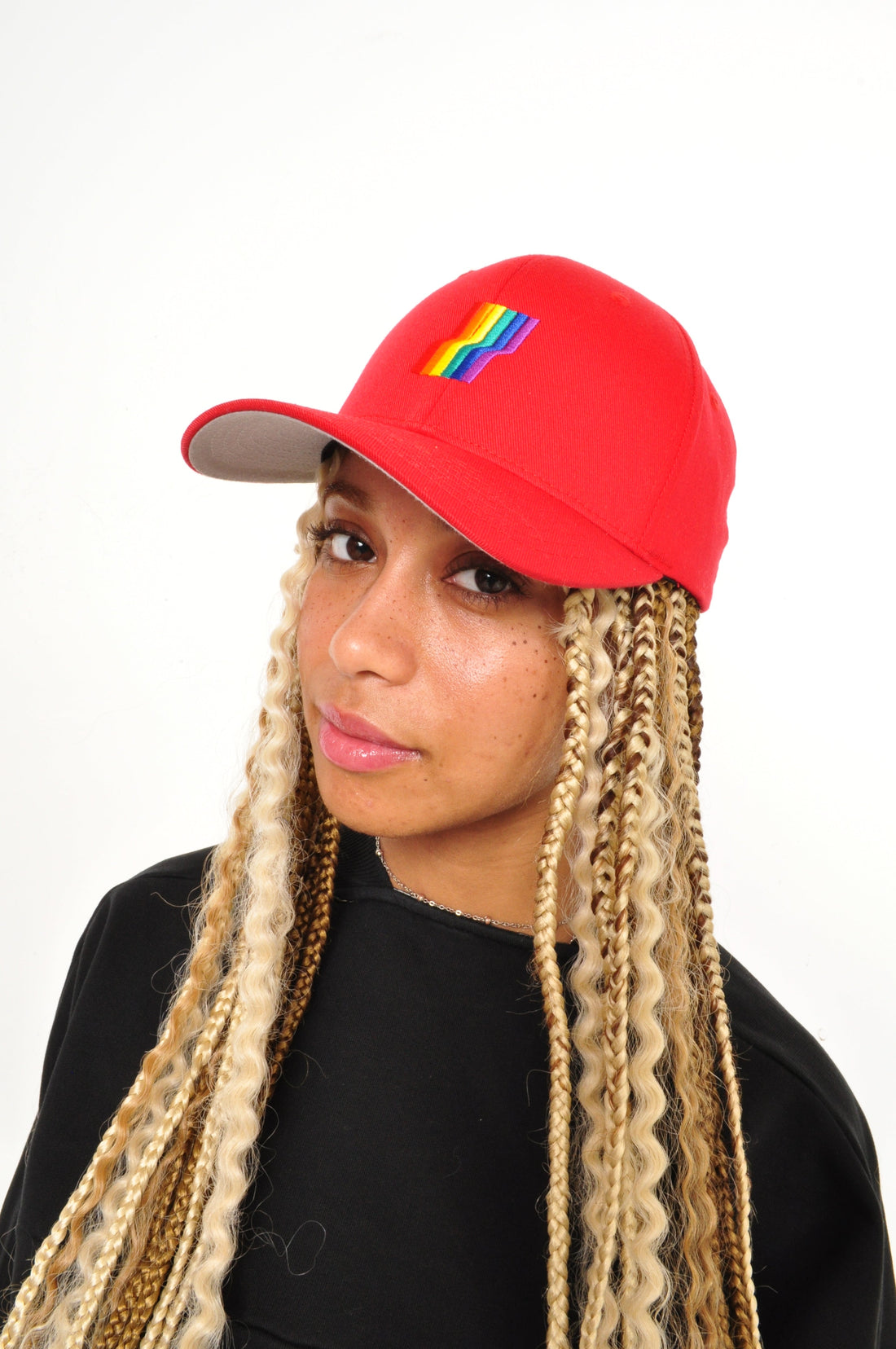 AGOGO • Casquette Fitted Rainbow