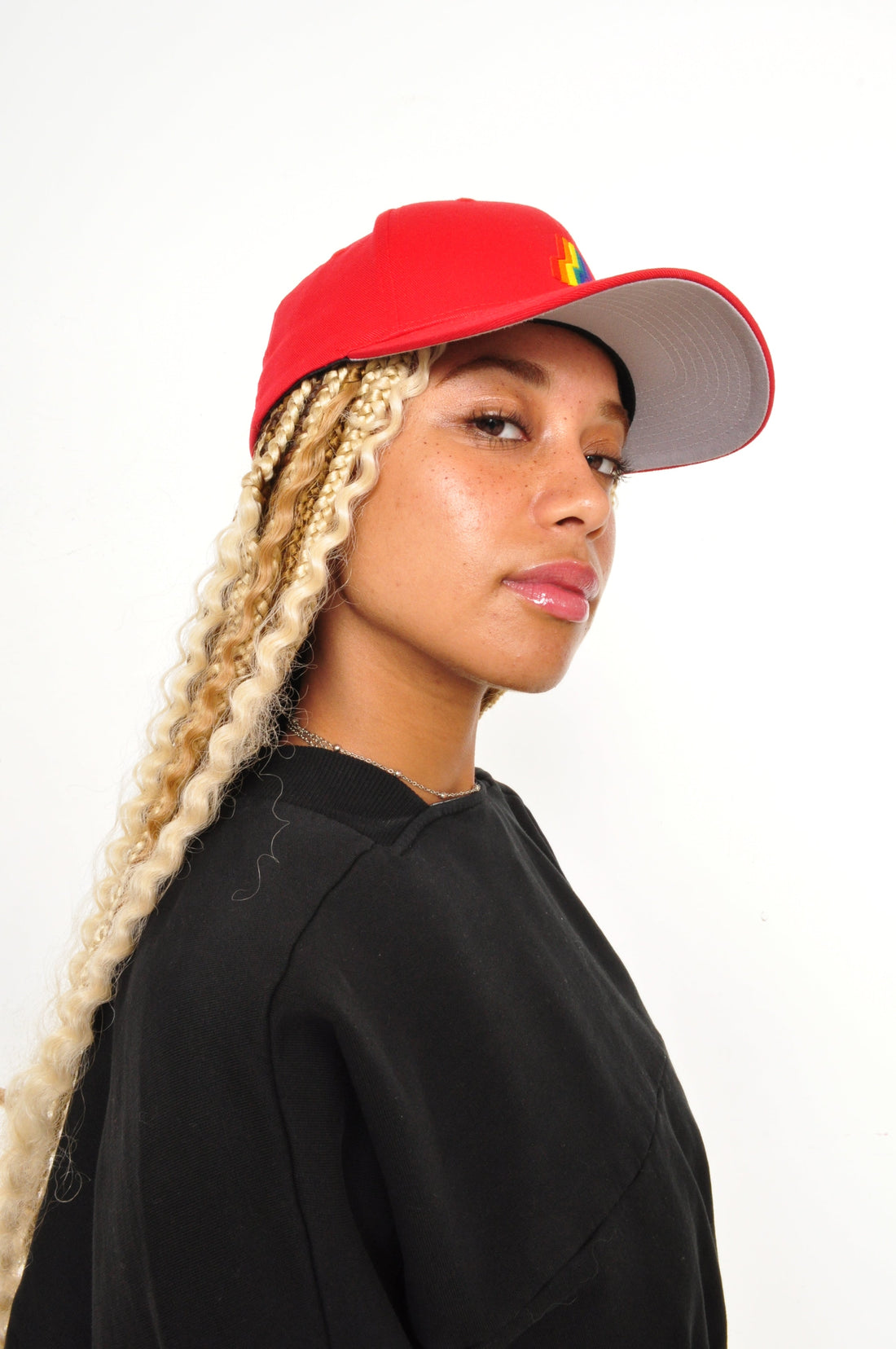 AGOGO • Casquette Fitted Rainbow