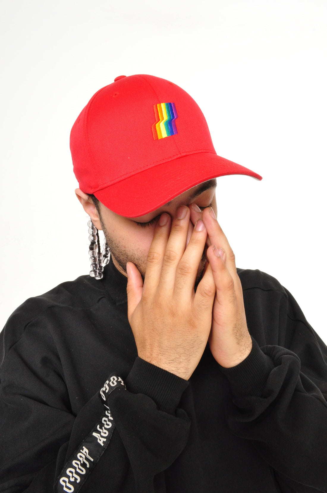 AGOGO • Casquette Fitted Rainbow