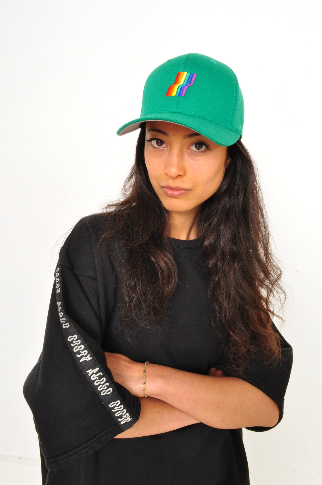 AGOGO • Casquette Fitted Rainbow