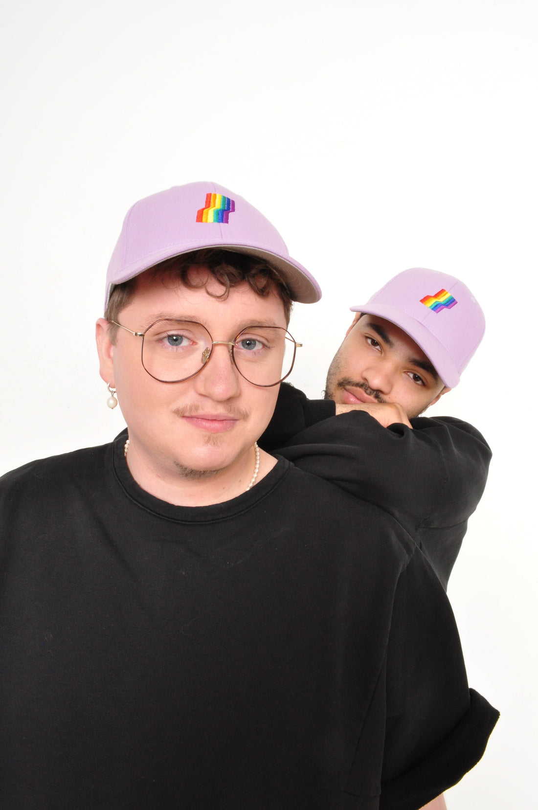 AGOGO • Casquette Fitted Rainbow Lilac XS / S 