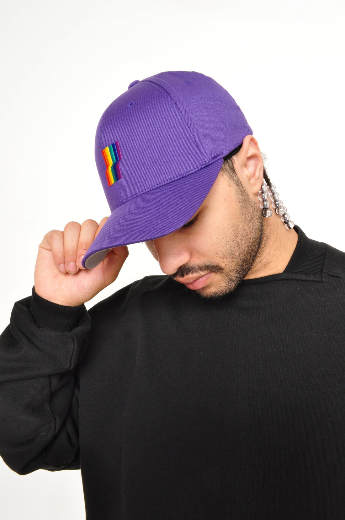 AGOGO • Casquette Fitted Rainbow