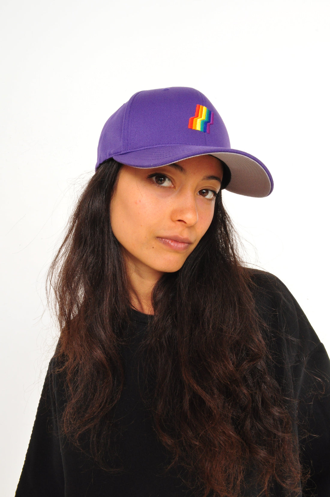 AGOGO • Casquette Fitted Rainbow