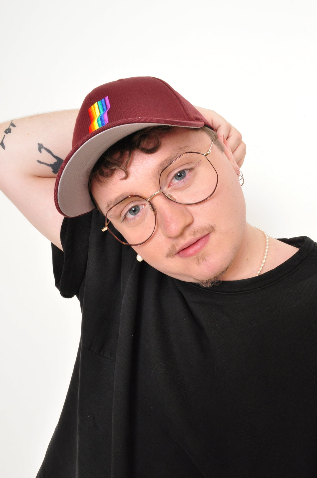 AGOGO • Casquette Fitted Rainbow