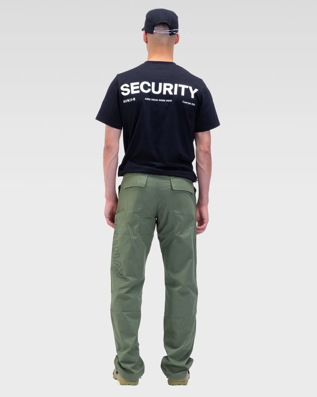 AVNIER • T-shirt Source Black Security Hauts 