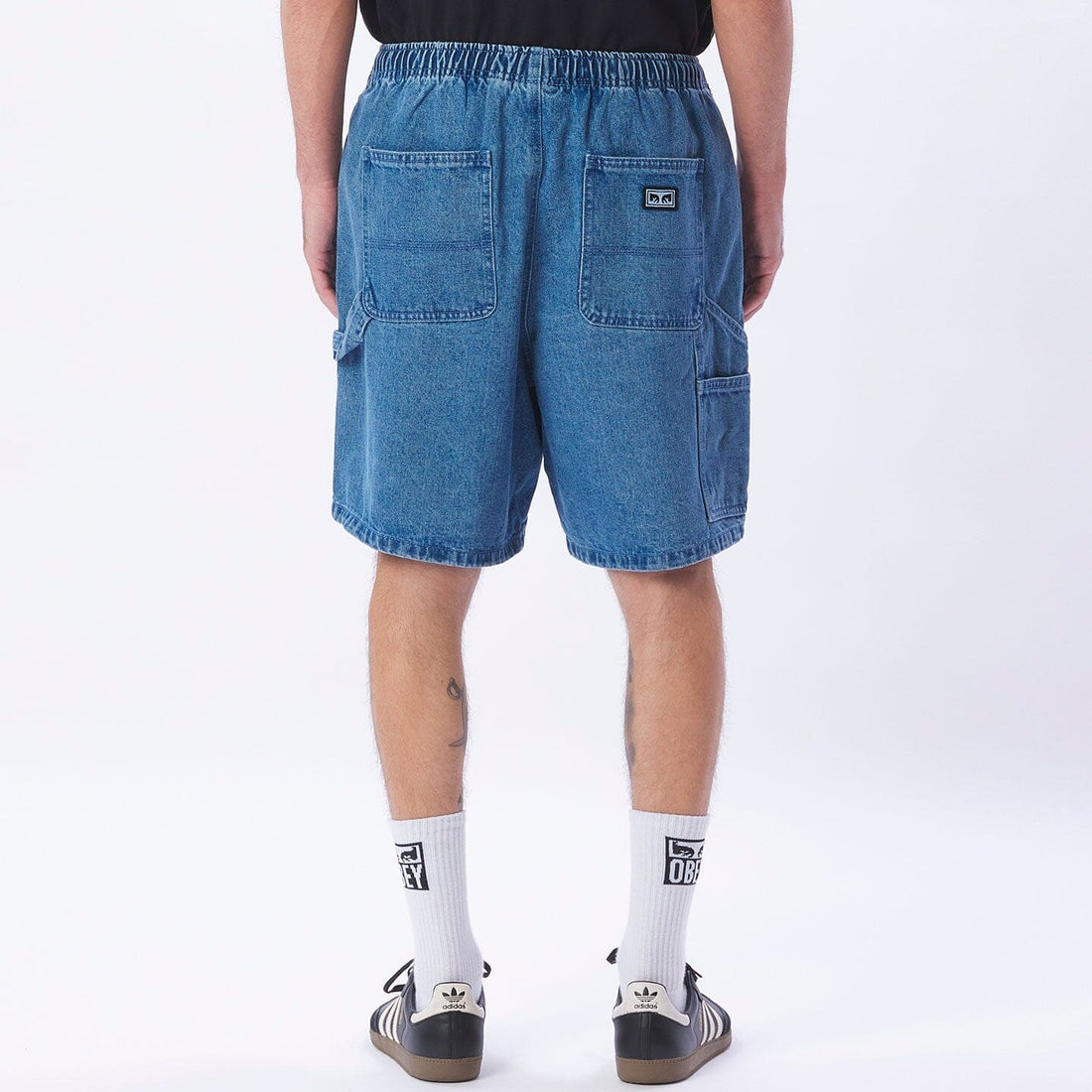 OBEY • Short Easy Denim Carpenter Shorts 