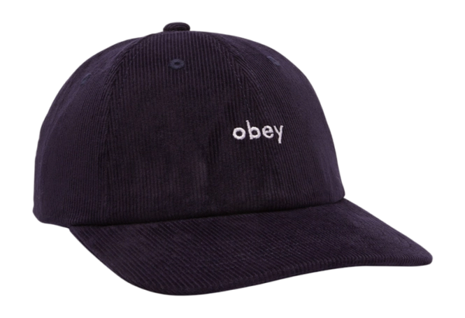 OBEY • Casquette Lowercase Corduroy