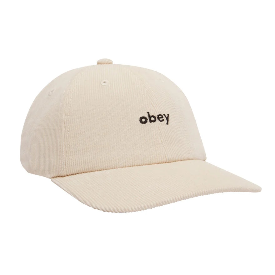 OBEY • Casquette Lowercase Corduroy