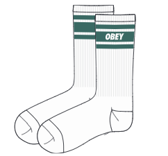 OBEY • Chaussette Cooper II Chaussettes TU green 