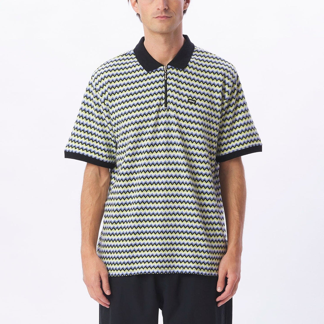 OBEY • Polo Anno Jacquard T-shirt S 