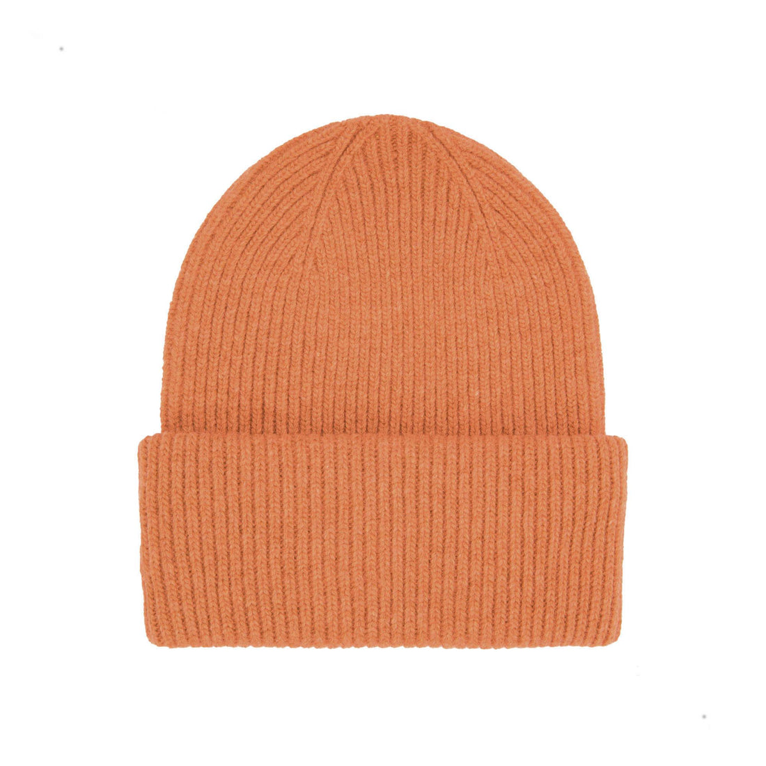 COLORFUL STANDARD • Bonnet Merino Wool Hat TU Sandstone Orange 