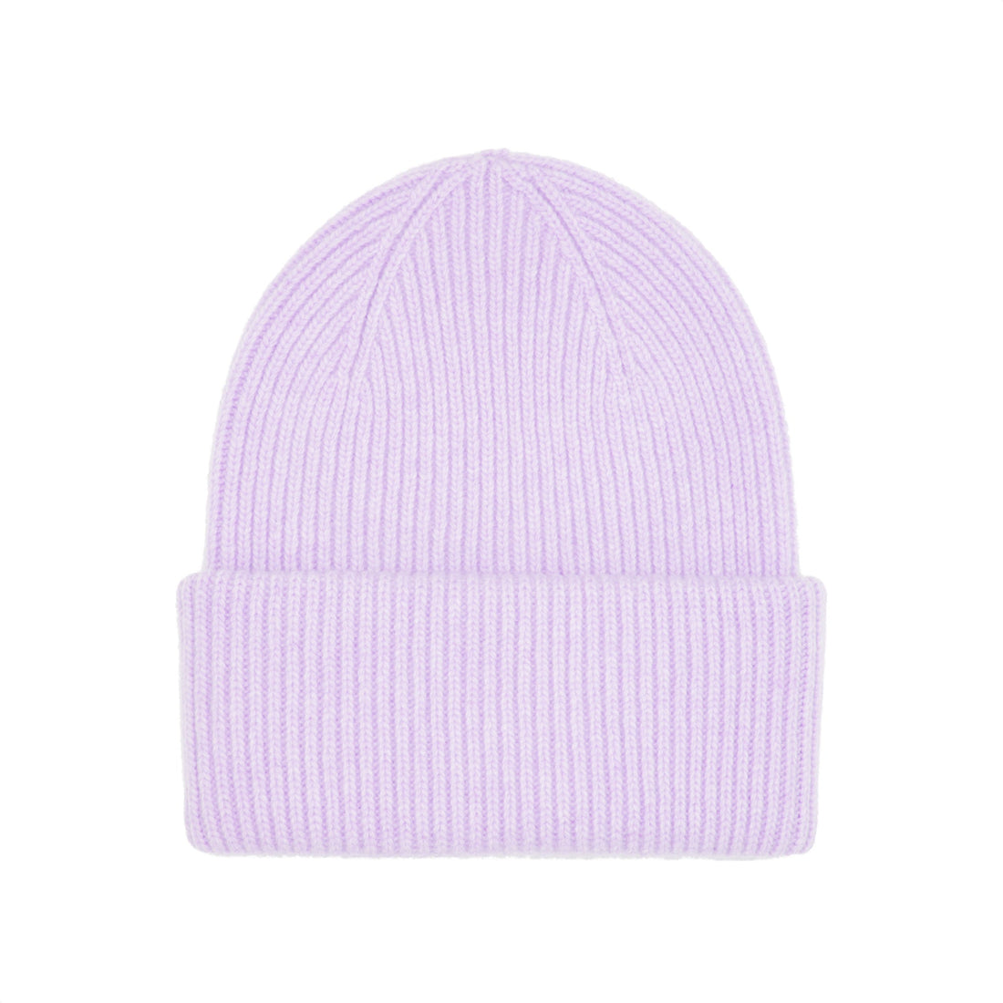 COLORFUL STANDARD • Bonnet Merino Wool Hat TU Soft Lavender 