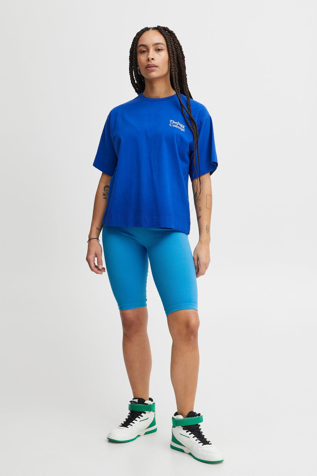 THE JOGG CONCEPT • Biker Sahana Leggings Malibu Blue S/M 