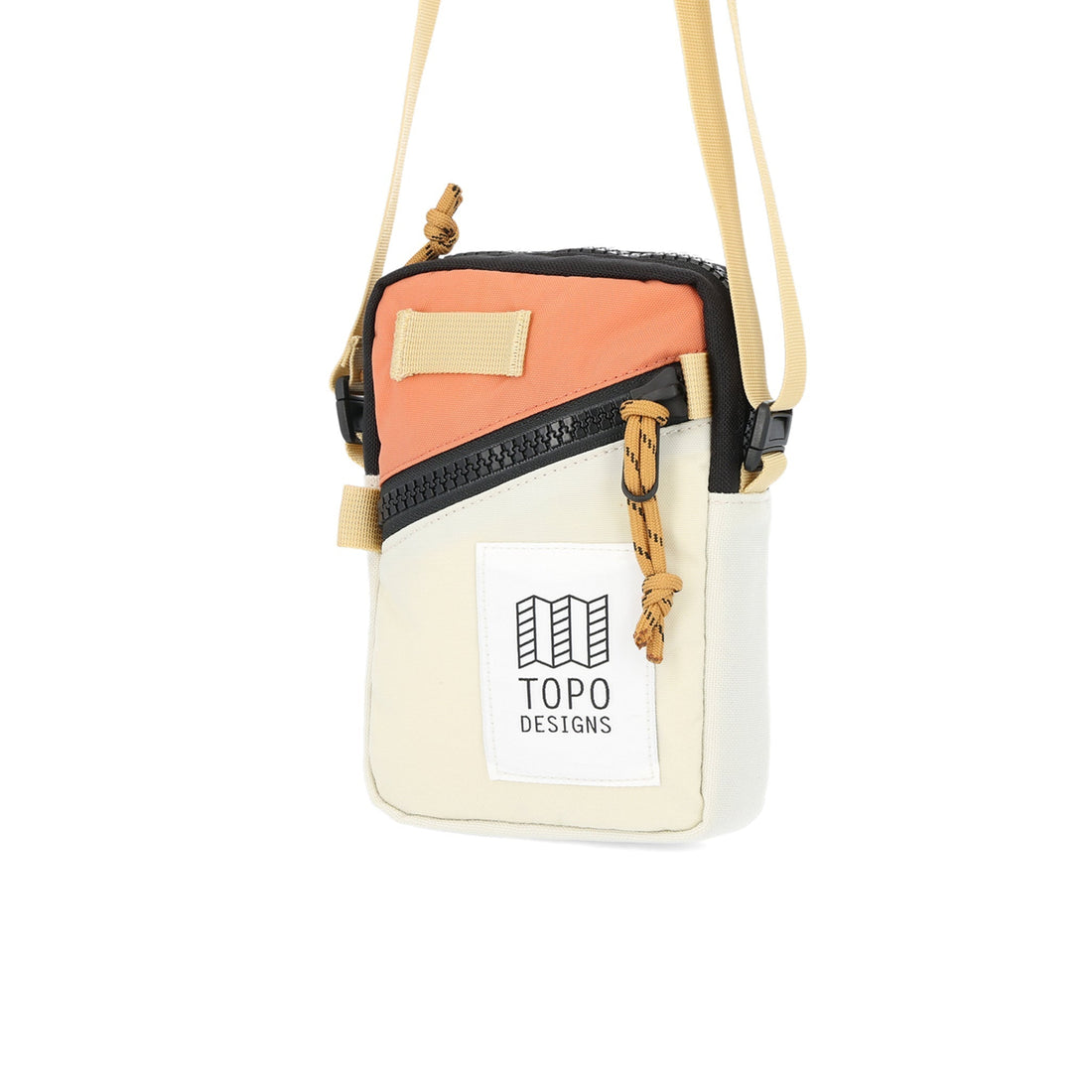 TOPO DESIGNS • Sacoche Mini Shoulder Bag Sacoche Coral / Bone White 