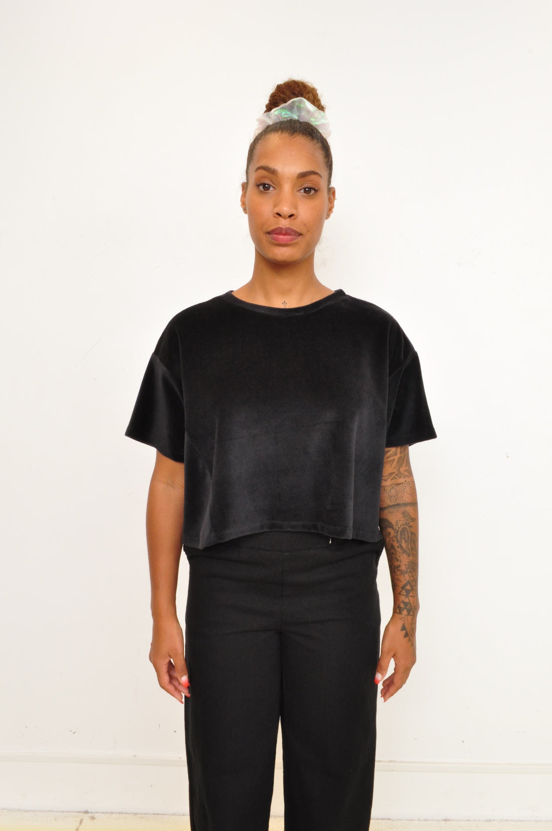 AGOGO • SPONGE CROP Peau de pêche Hauts 