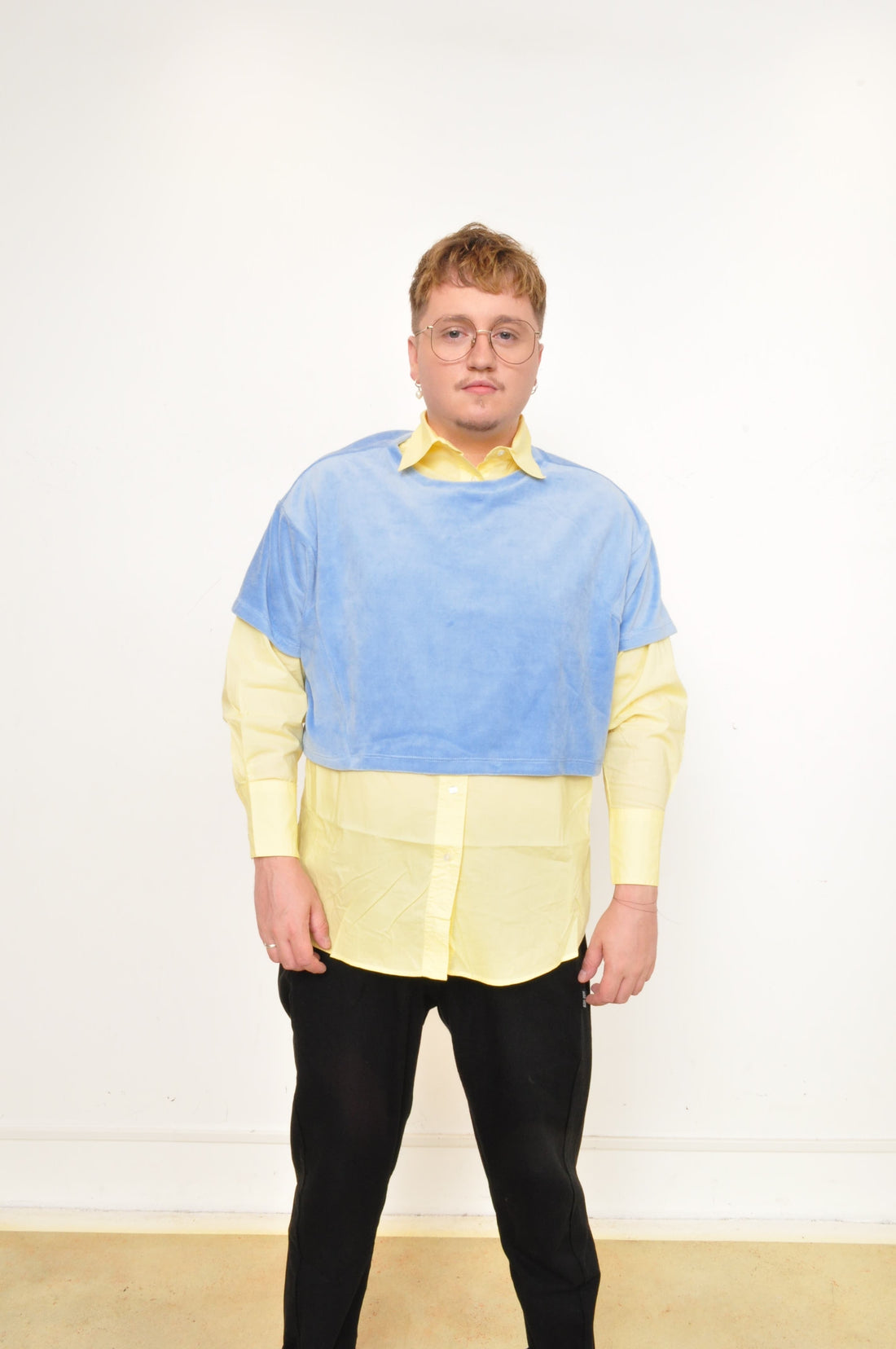 AGOGO • SPONGE CROP Peau de pêche Hauts 
