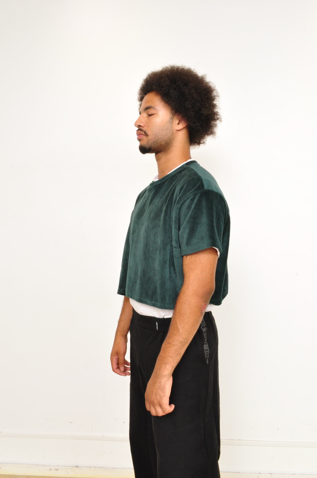 AGOGO • SPONGE CROP Peau de pêche Hauts 