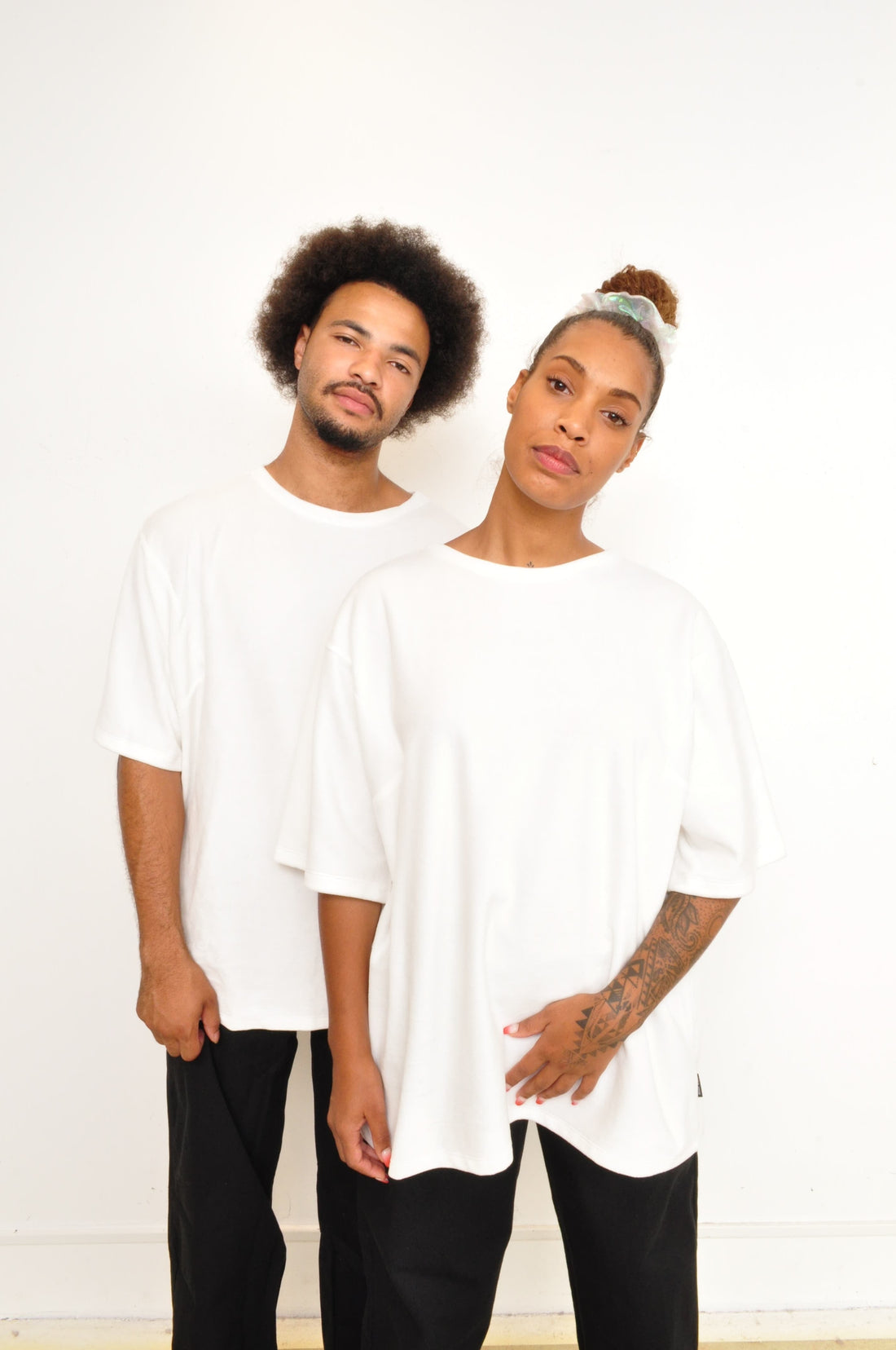 AGOGO • SPONGE TEE Peau de pêche Hauts Taille Unique White 